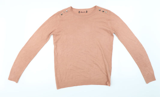 Atmosphere Womens Orange   Pullover Jumper Size 8