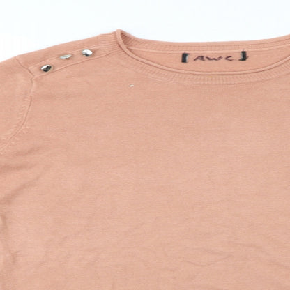 Atmosphere Womens Orange   Pullover Jumper Size 8