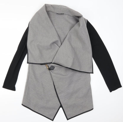 Quiz Womens Grey   Jacket  Size 8