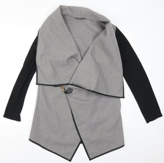 Quiz Womens Grey   Jacket  Size 8