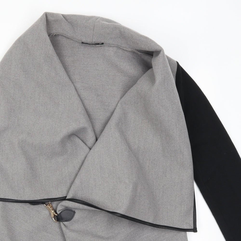 Quiz Womens Grey   Jacket  Size 8