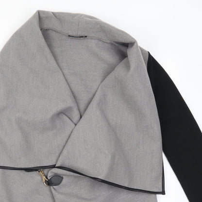Quiz Womens Grey   Jacket  Size 8