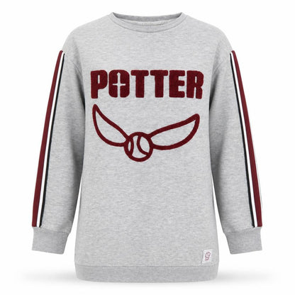 Primark Womens Grey   Pullover Sweatshirt Size 4  - Harry Potter