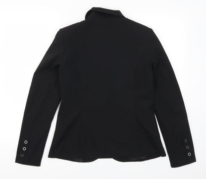 Fransa Womens Black   Jacket Suit Jacket Size 8
