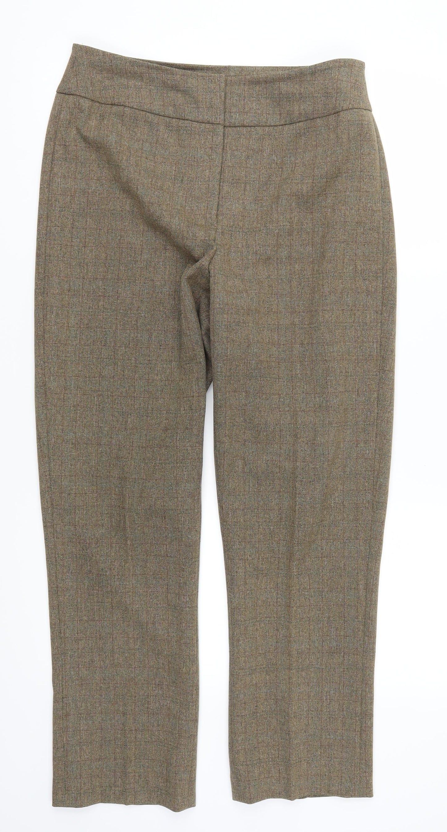 Damart Womens Brown   Trousers  Size 12 L26.5 in