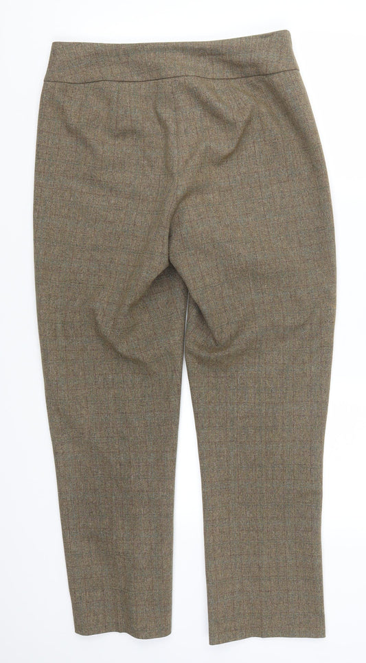 Damart Womens Brown   Trousers  Size 12 L26.5 in
