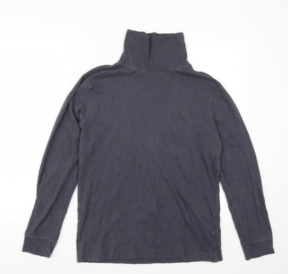 Hangten Mens Grey   Pullover Sweatshirt Size M