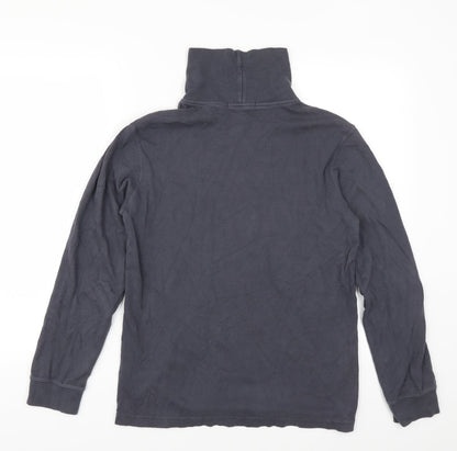 Hangten Mens Grey   Pullover Sweatshirt Size M