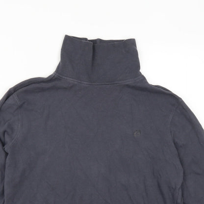 Hangten Mens Grey   Pullover Sweatshirt Size M