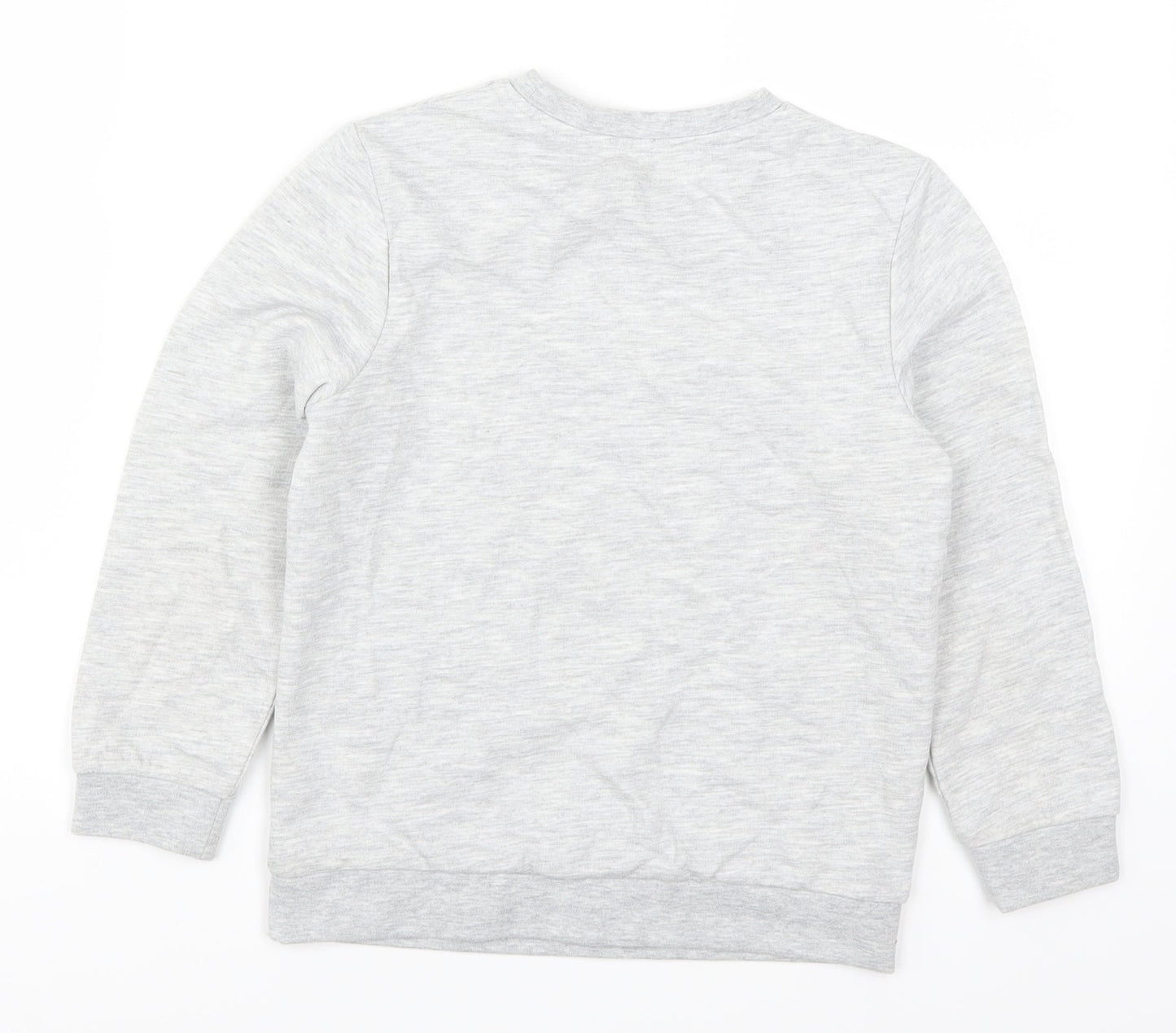 Lily & Dan Girls Grey   Pullover Sweatshirt Size 7-8 Years  - Dreams Can Come True