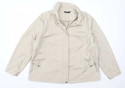 Womens UK Size L Bonmarché Beige Jacket