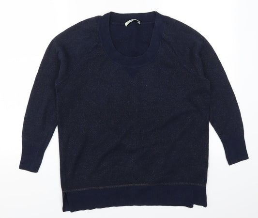 Oasis Womens Blue   Pullover Jumper Size S