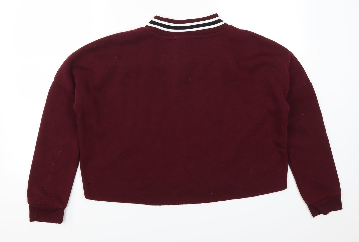 Primark Womens Red   Pullover Sweatshirt Size 6  - Brooklyn New York