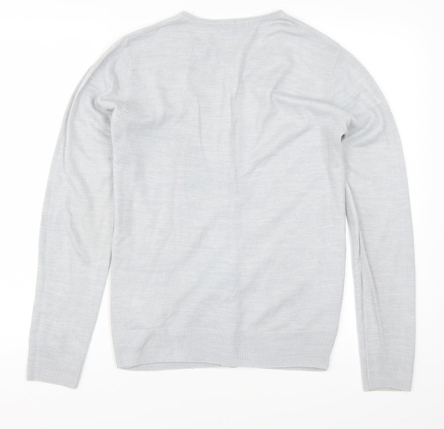 Marks and Spencer Womens Grey   Cardigan Jumper Size 8