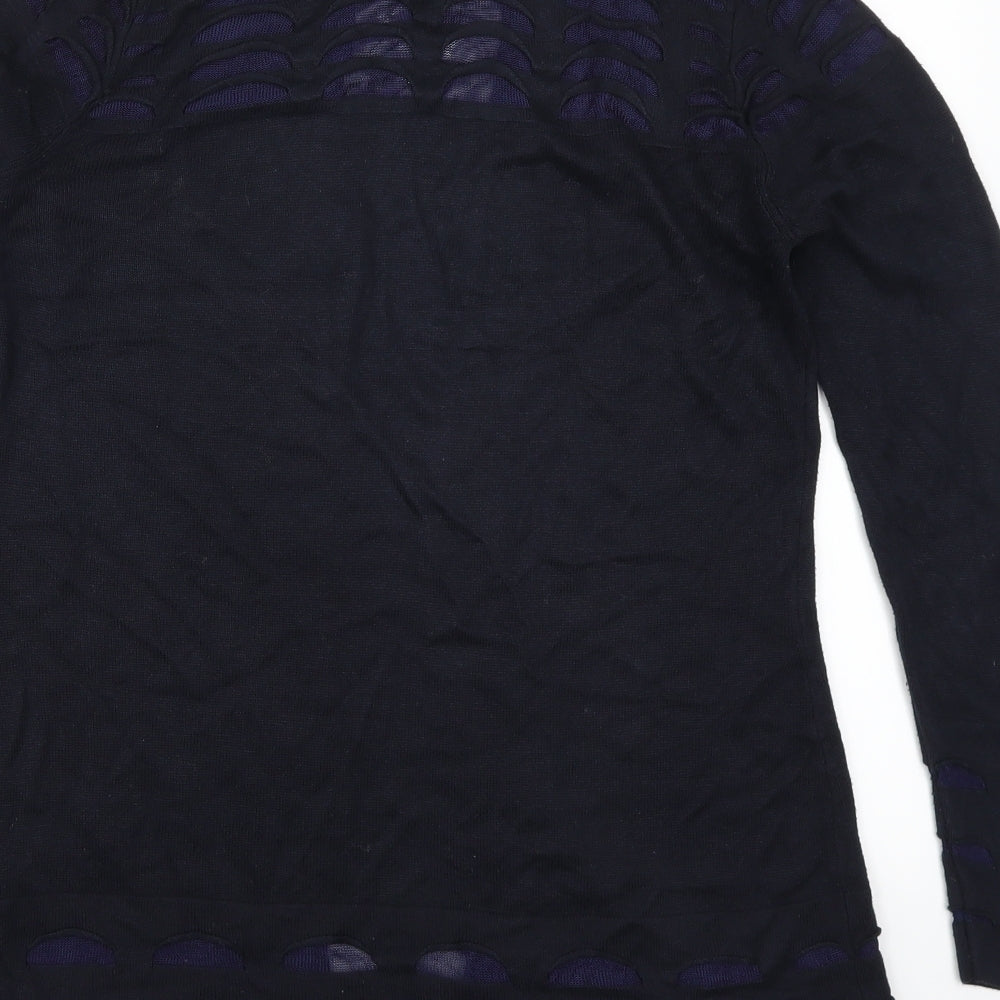 Per Una Womens Blue   Cardigan Jumper Size 8