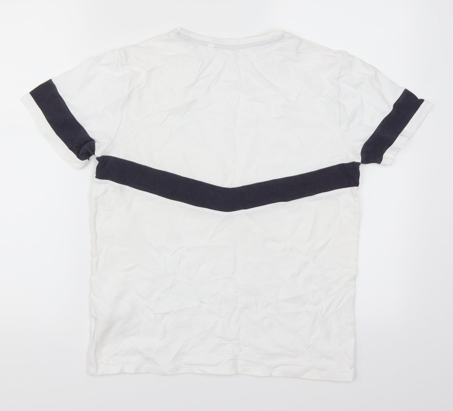 NEXT Boys White   Basic T-Shirt Size 13 Years  - #Connected