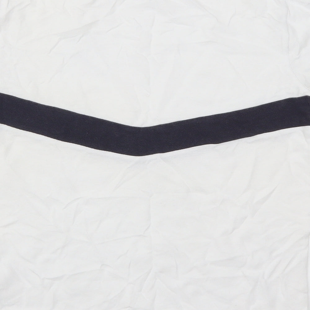 NEXT Boys White   Basic T-Shirt Size 13 Years  - #Connected