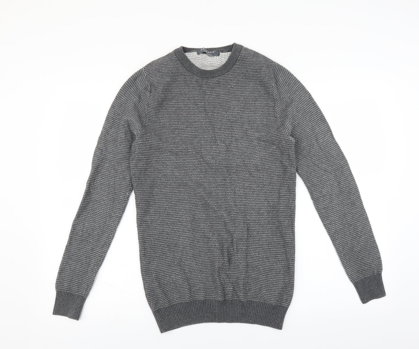Primark Mens Grey   Pullover Jumper Size XS