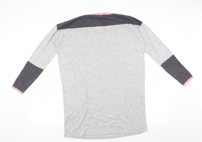Capsule Womens Grey Pullover Jumper Size 12