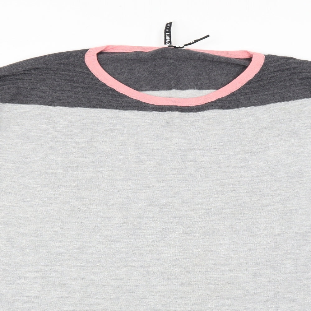 Capsule Womens Grey Pullover Jumper Size 12