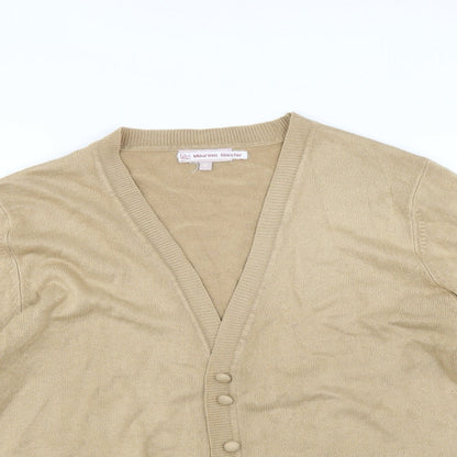 Soon Womens Beige   Cardigan Jumper Size 16