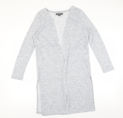 Primark Womens Blue Striped  Cardigan Jumper Size 2XS