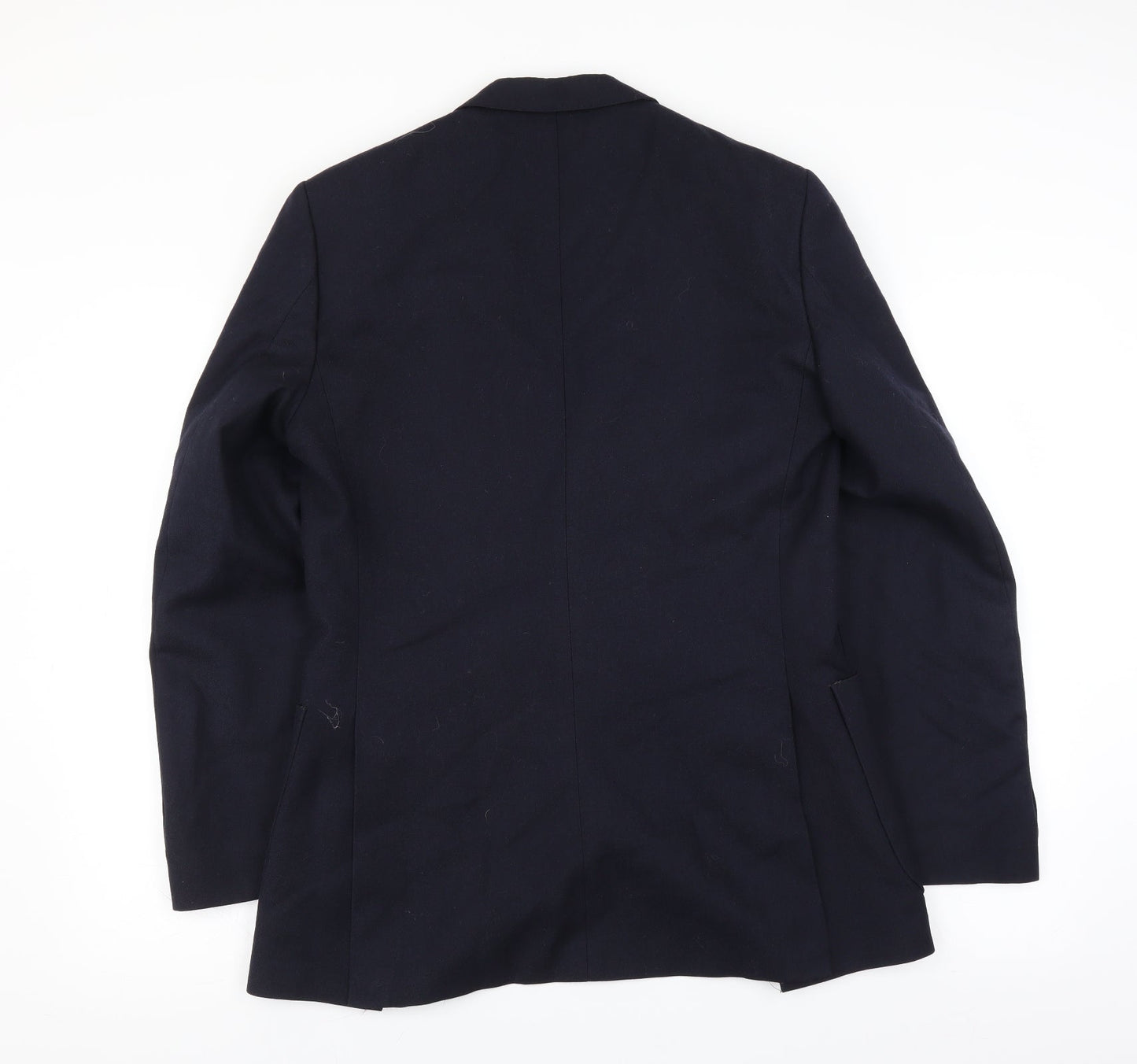 Mens UK Size 38 C&A Regular Blue Suit Jacket