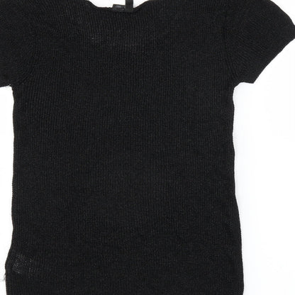 Divided by H&M Womens Black   Pullover Jumper Size 8