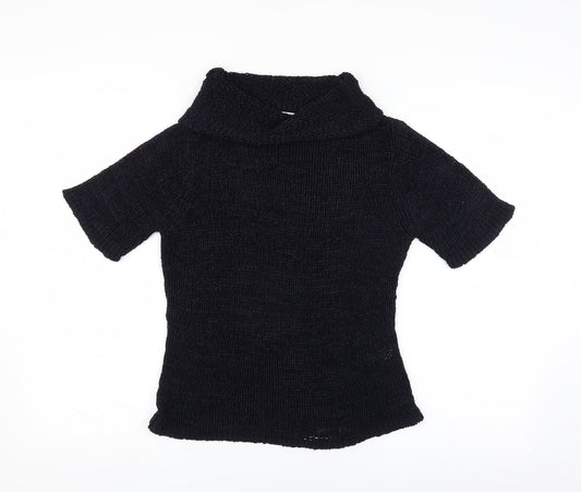 Platinum Womens Blue   Pullover Jumper Size M