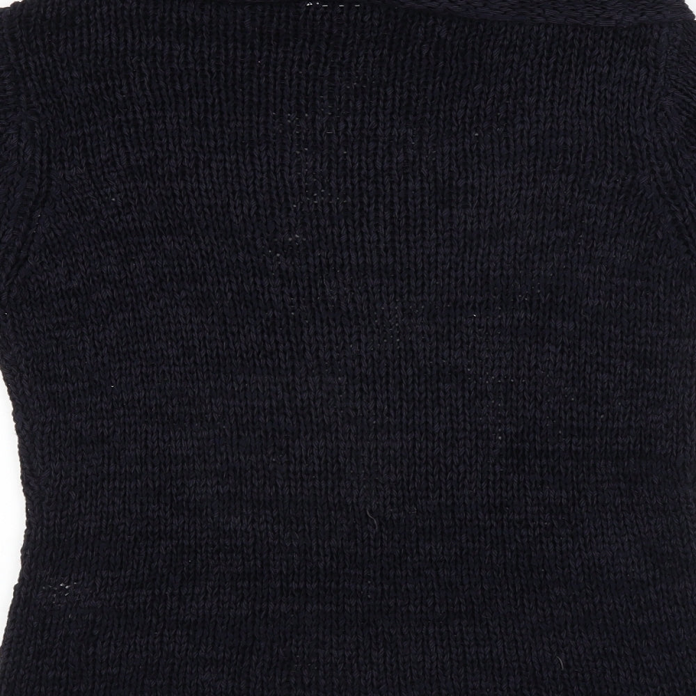 Platinum Womens Blue   Pullover Jumper Size M