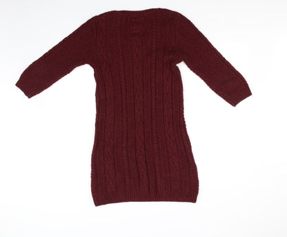 Papaya Womens Red   Fit & Flare  Size 10