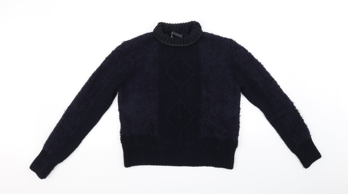 Marks & Spencer Collection Womens Blue   Pullover Jumper Size 12