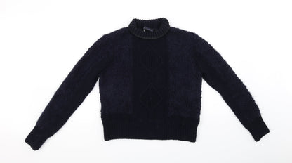 Marks & Spencer Collection Womens Blue   Pullover Jumper Size 12