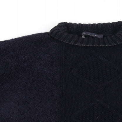 Marks & Spencer Collection Womens Blue   Pullover Jumper Size 12