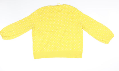 Preworn Womens Yellow   Pullover Jumper Size XL