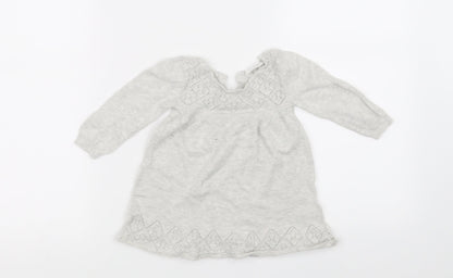 NEXT  Grey   Fit & Flare  Size 3-6 Months