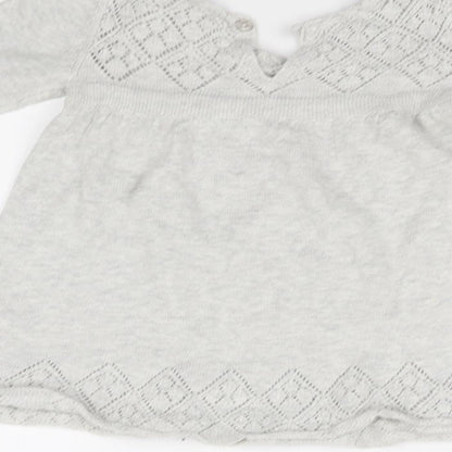 NEXT  Grey   Fit & Flare  Size 3-6 Months