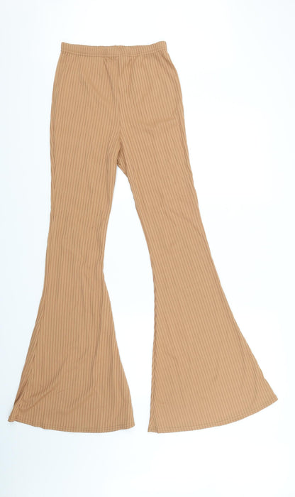 Womens UK Size 12 PRETTYLITTLETHING  Jegging Beige Leggings