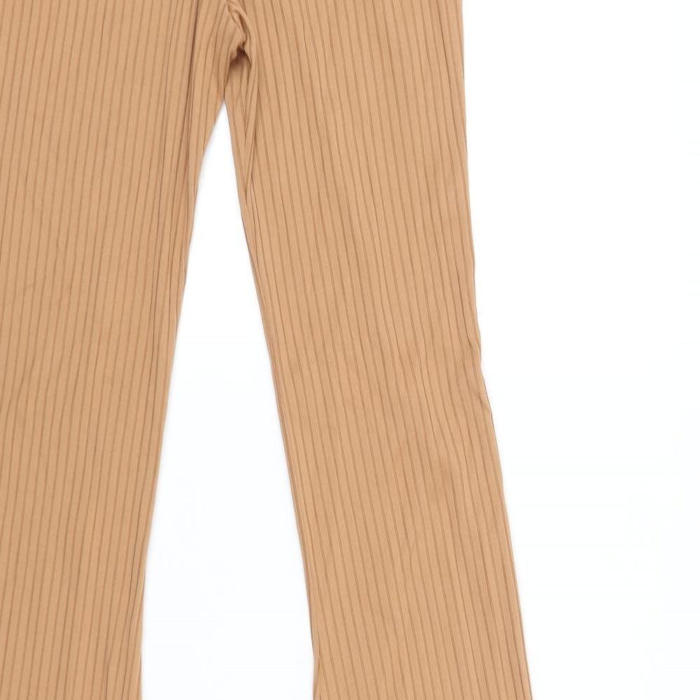Womens UK Size 12 PRETTYLITTLETHING  Jegging Beige Leggings