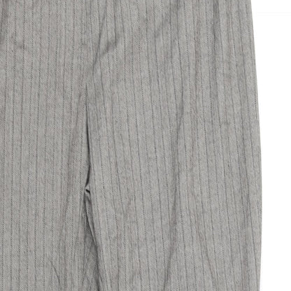 Womens UK Size 14 Marks and Spencer Regular Fit  Grey Trousers