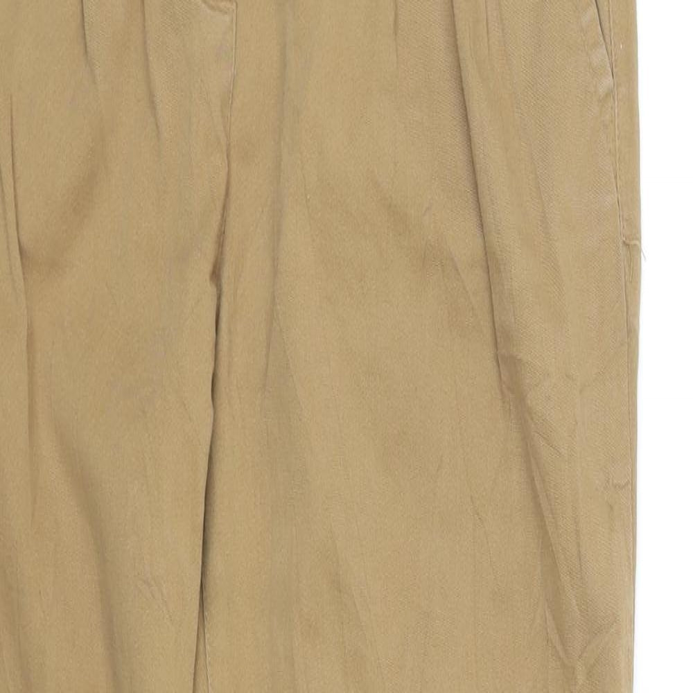 Womens UK Size 8 Berksha Regular Fit  Beige Trousers