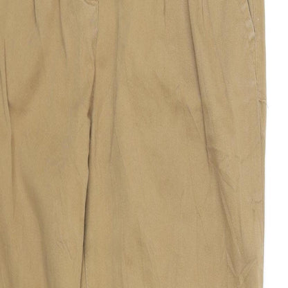 Womens UK Size 8 Berksha Regular Fit  Beige Trousers