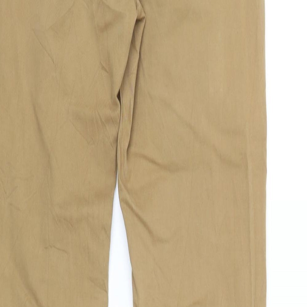 Womens UK Size 8 Berksha Regular Fit  Beige Trousers