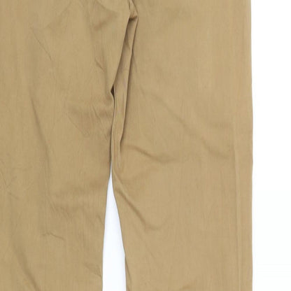 Womens UK Size 8 Berksha Regular Fit  Beige Trousers