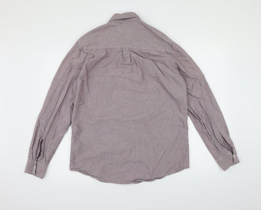 Topman Mens Purple    Button-Up Size M