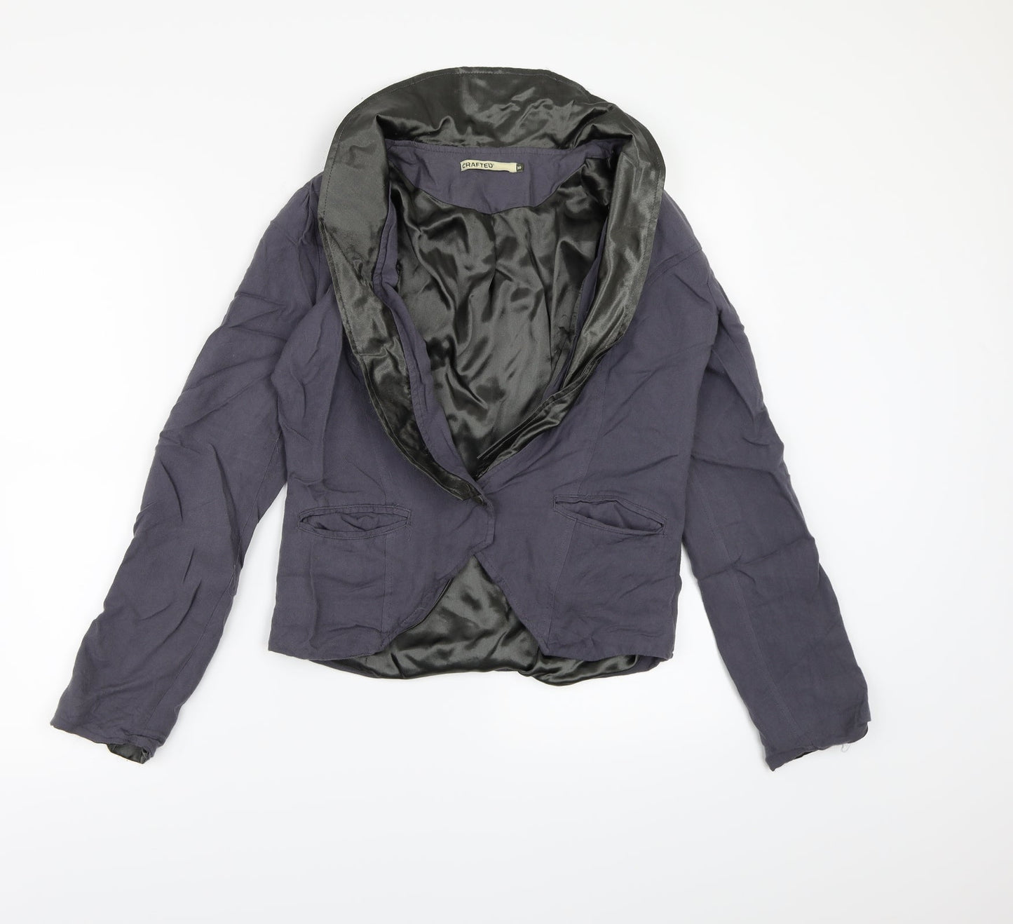 Womens UK Size 10 Crafted Purple Jacket