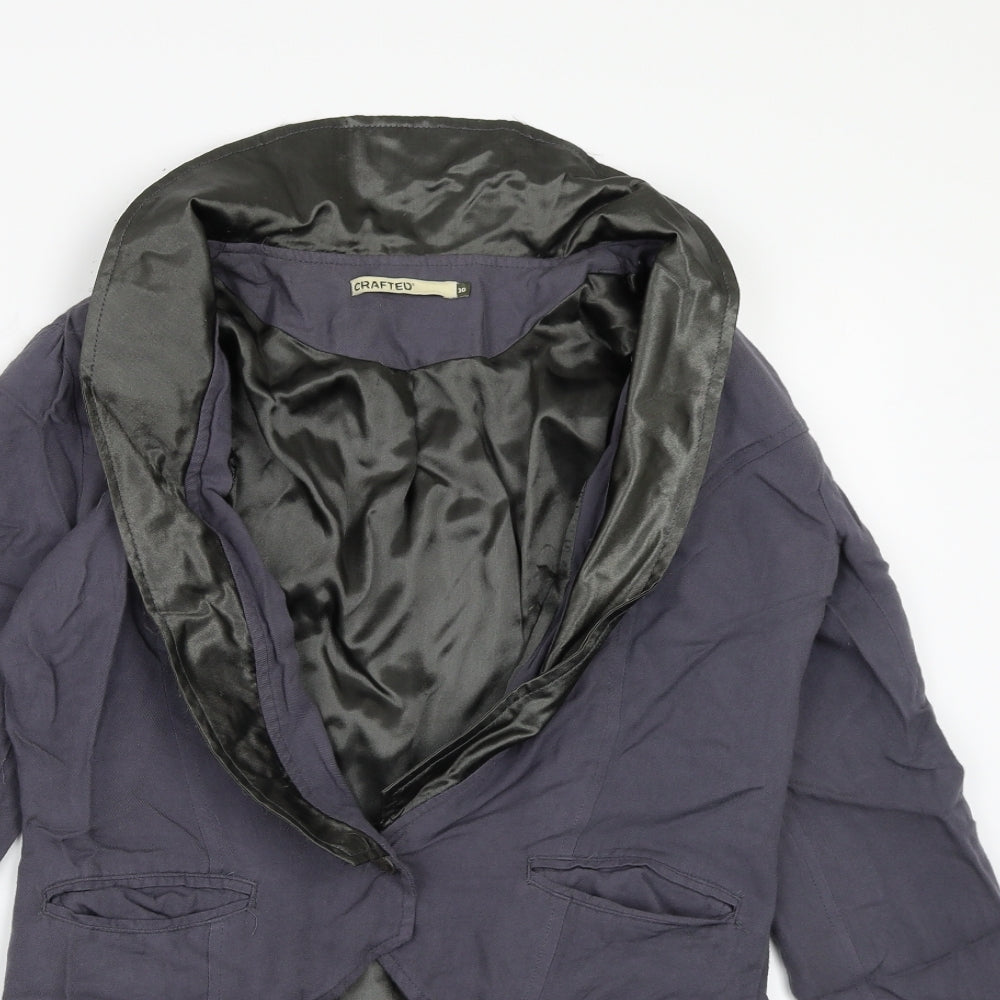 Womens UK Size 10 Crafted Purple Jacket