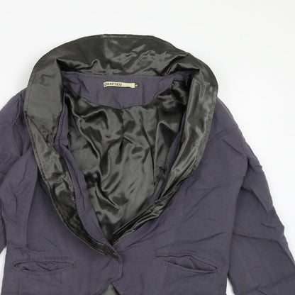Womens UK Size 10 Crafted Purple Jacket