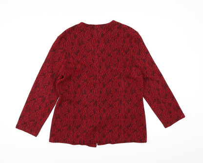 Womens UK Size 12 Bonmarché Red Jacket