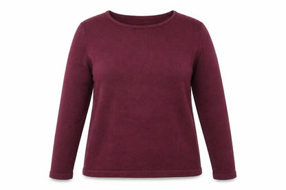 Papaya Womens Purple  Knit Pullover Jumper Size 14